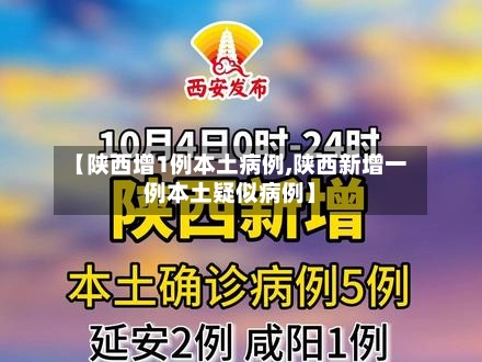 【陕西增1例本土病例,陕西新增一例本土疑似病例】
