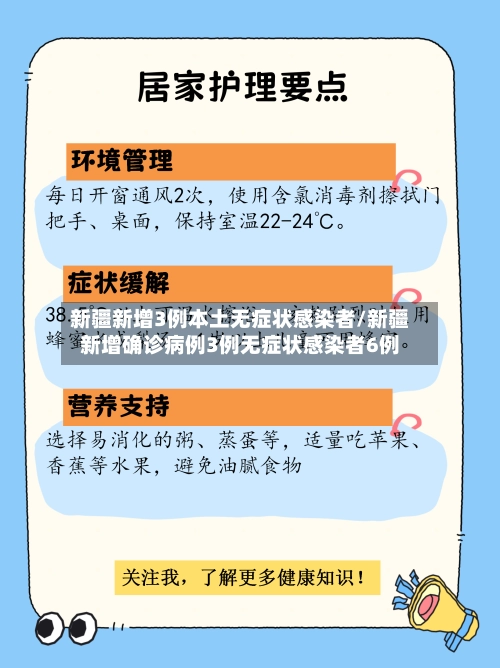 新疆新增3例本土无症状感染者/新疆新增确诊病例3例无症状感染者6例-第2张图片