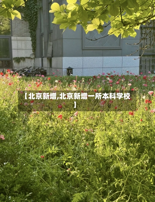 【北京新增,北京新增一所本科学校】-第2张图片
