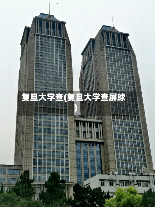 复旦大学查(复旦大学查屏球)