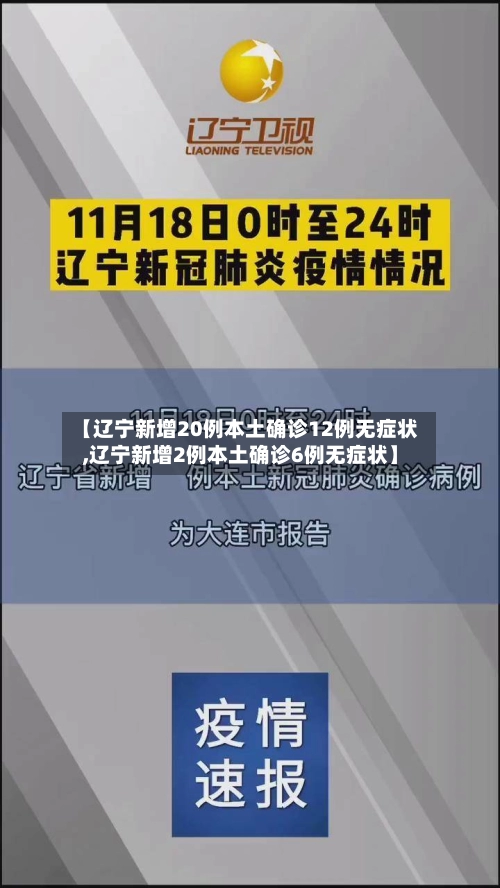 【辽宁新增20例本土确诊12例无症状,辽宁新增2例本土确诊6例无症状】-第2张图片