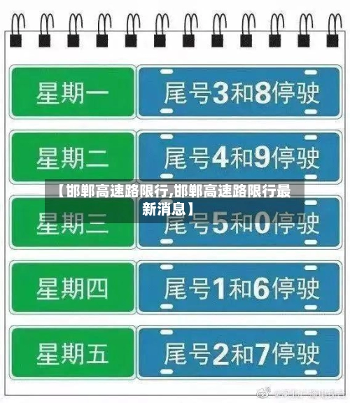 【邯郸高速路限行,邯郸高速路限行最新消息】