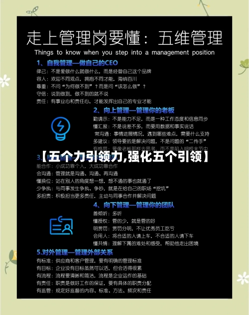 【五个力引领力,强化五个引领】