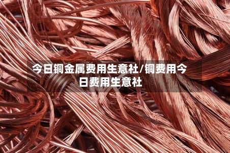 今日铜金属费用生意社/铜费用今日费用生意社