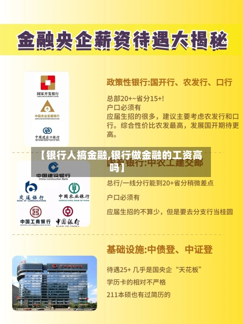 【银行人搞金融,银行做金融的工资高吗】