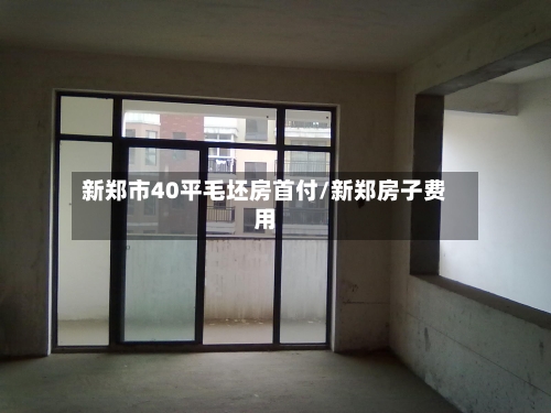 新郑市40平毛坯房首付/新郑房子费用