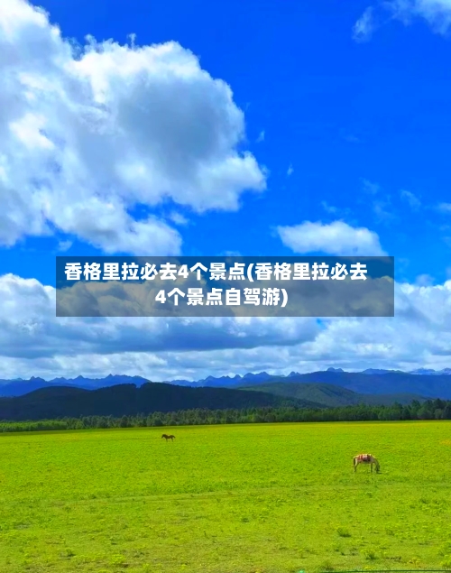 香格里拉必去4个景点(香格里拉必去4个景点自驾游)-第2张图片