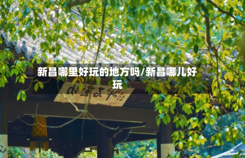 新昌哪里好玩的地方吗/新昌哪儿好玩
