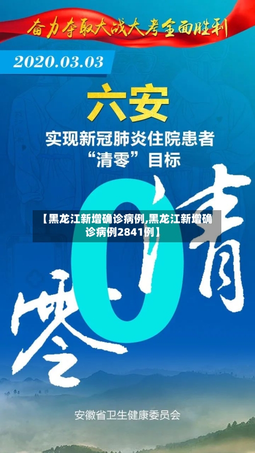 【黑龙江新增确诊病例,黑龙江新增确诊病例2841例】-第2张图片