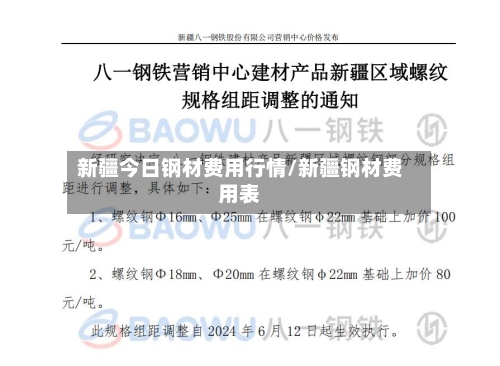 新疆今日钢材费用行情/新疆钢材费用表-第3张图片