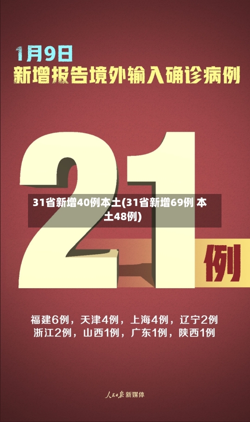 31省新增40例本土(31省新增69例 本土48例)-第2张图片