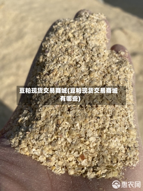 豆粕现货交易商城(豆粕现货交易商城有哪些)-第2张图片