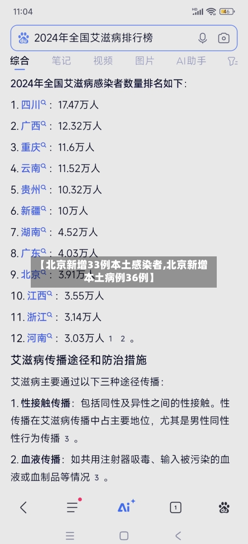 【北京新增33例本土感染者,北京新增本土病例36例】-第2张图片