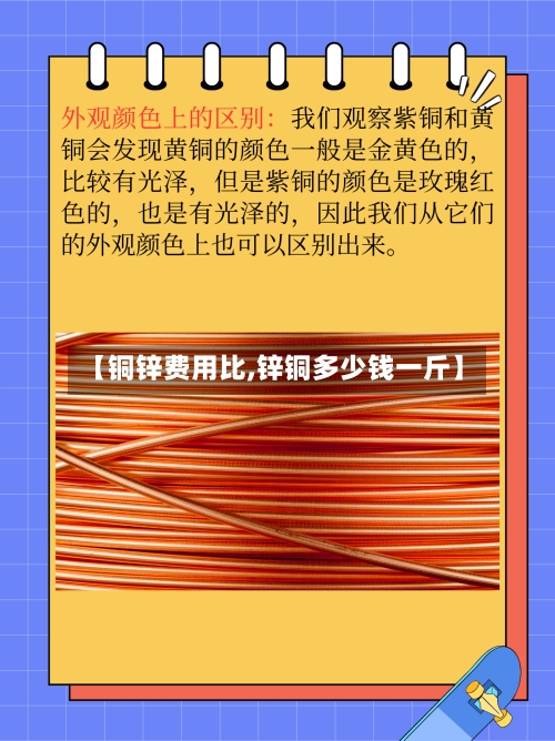 【铜锌费用比,锌铜多少钱一斤】