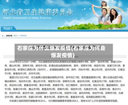 石家庄为什么爆发疫情(石家庄为何会爆发疫情)-第1张图片