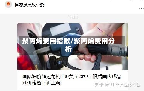 聚丙烯费用指数/聚丙烯费用分析-第2张图片