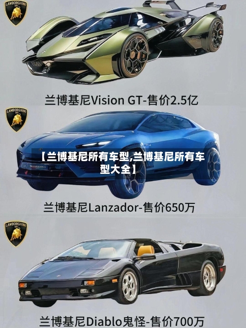 【兰博基尼所有车型,兰博基尼所有车型大全】