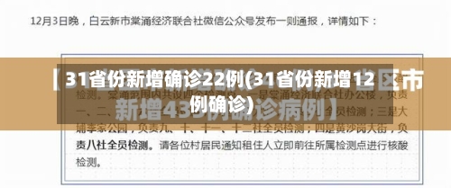 31省份新增确诊22例(31省份新增12例确诊)