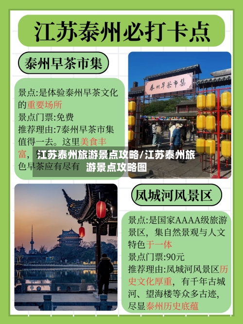 江苏泰州旅游景点攻略/江苏泰州旅游景点攻略图