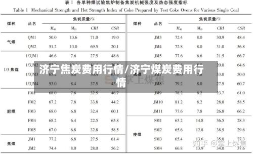济宁焦炭费用行情/济宁煤炭费用行情-第1张图片