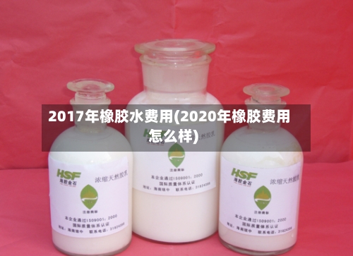 2017年橡胶水费用(2020年橡胶费用怎么样)-第2张图片
