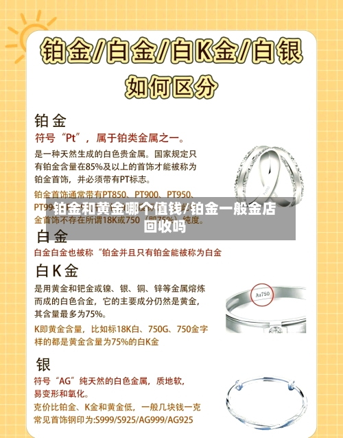 铂金和黄金哪个值钱/铂金一般金店回收吗