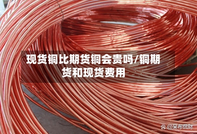 现货铜比期货铜会贵吗/铜期货和现货费用-第2张图片