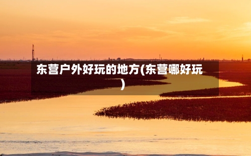 东营户外好玩的地方(东营哪好玩)-第2张图片