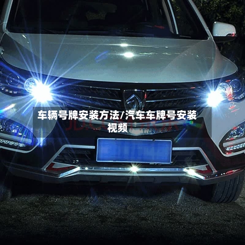 车辆号牌安装方法/汽车车牌号安装视频