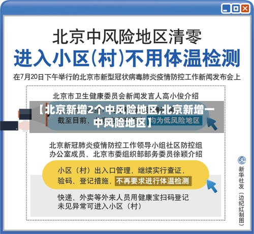 【北京新增2个中风险地区,北京新增一中风险地区】