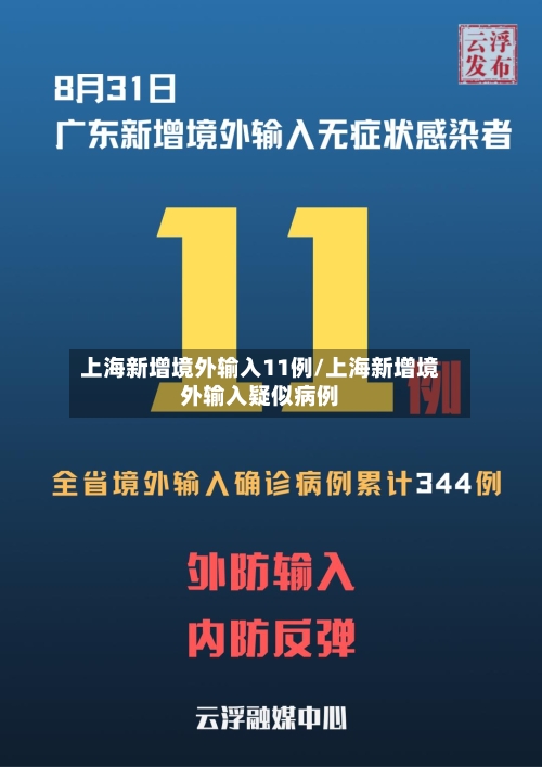 上海新增境外输入11例/上海新增境外输入疑似病例