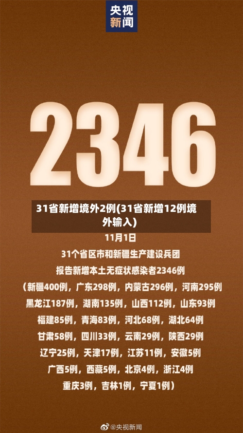 31省新增境外2例(31省新增12例境外输入)-第2张图片