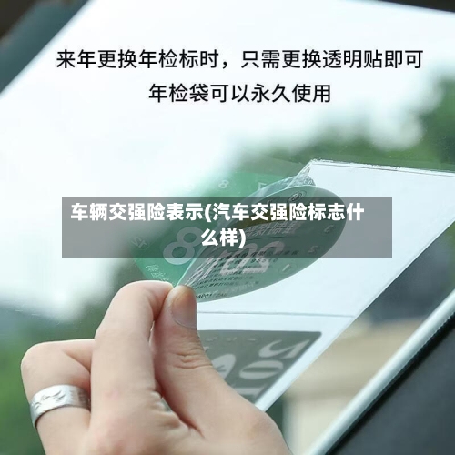 车辆交强险表示(汽车交强险标志什么样)