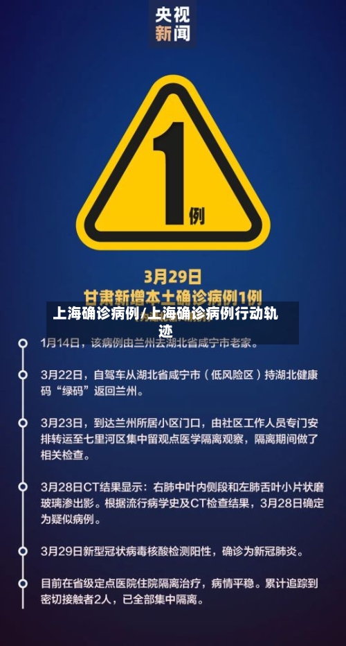 上海确诊病例/上海确诊病例行动轨迹-第2张图片