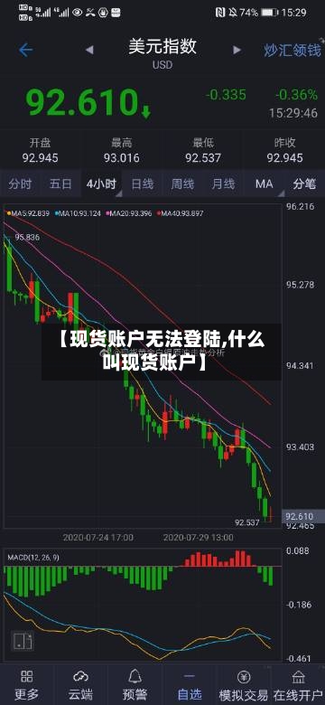 【现货账户无法登陆,什么叫现货账户】