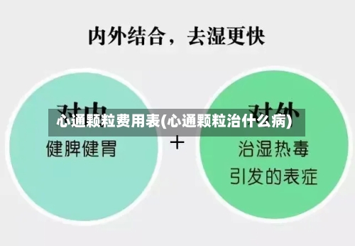 心通颗粒费用表(心通颗粒治什么病)