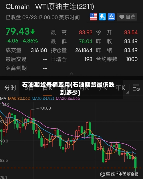 石油期货每桶费用(石油期货最低跌到多少)-第2张图片