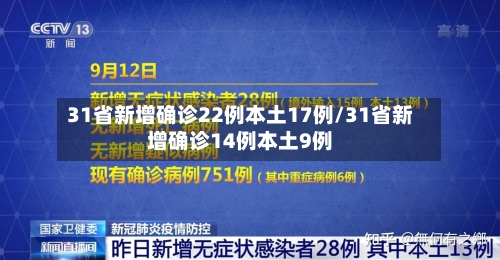 31省新增确诊22例本土17例/31省新增确诊14例本土9例-第2张图片