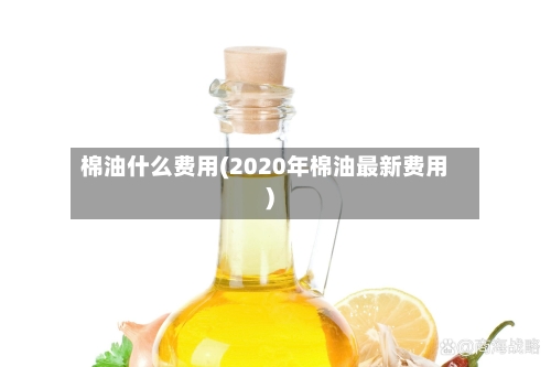 棉油什么费用(2020年棉油最新费用)