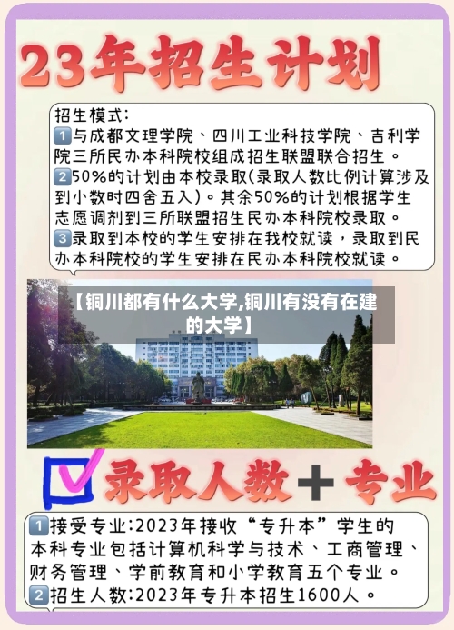 【铜川都有什么大学,铜川有没有在建的大学】