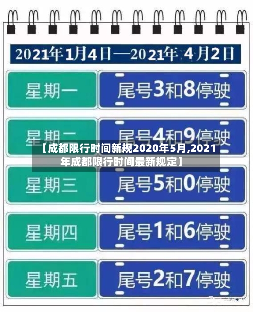 【成都限行时间新规2020年5月,2021年成都限行时间最新规定】-第2张图片