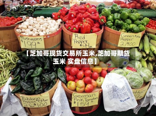 【芝加哥现货交易所玉米,芝加哥期货玉米 实盘信息】-第3张图片