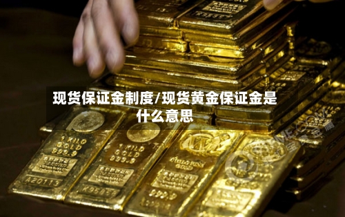 现货保证金制度/现货黄金保证金是什么意思-第3张图片