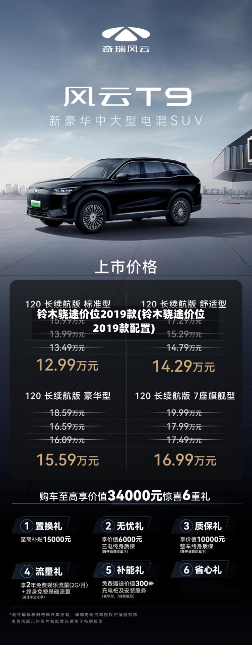 铃木骁途价位2019款(铃木骁途价位2019款配置)
