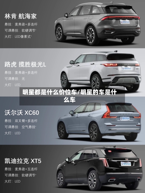 明星都是什么价位车/明星的车是什么车-第2张图片