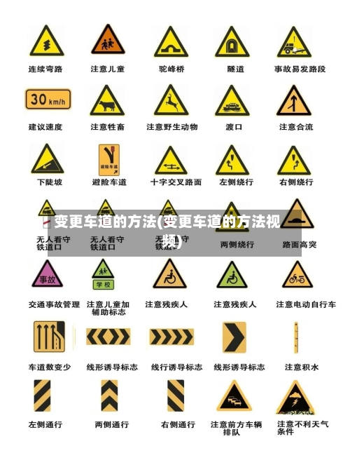 变更车道的方法(变更车道的方法视频)