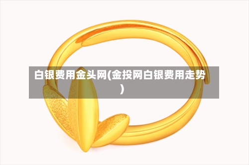 白银费用金头网(金投网白银费用走势)