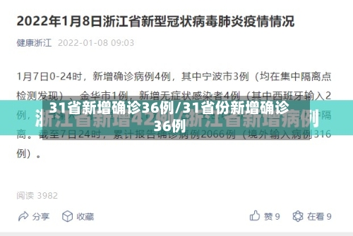 31省新增确诊36例/31省份新增确诊36例