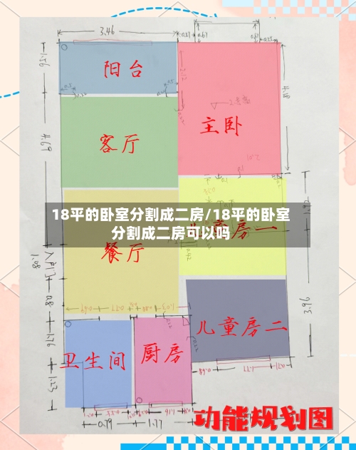 18平的卧室分割成二房/18平的卧室分割成二房可以吗-第2张图片